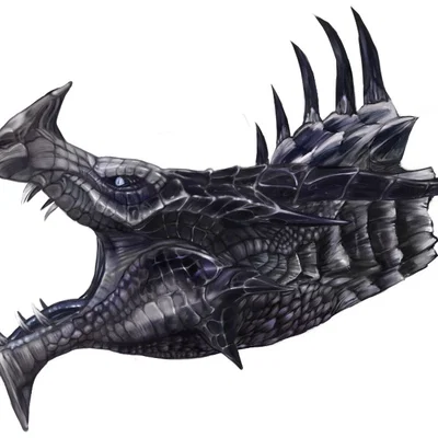 Mô hình đầu rồng Frost Dragon Skyrim treo tường cực chất