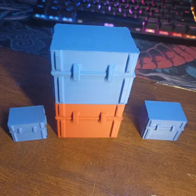 Mô hình rương lưu trữ tùy biến (Customizable Chest) độc đáo