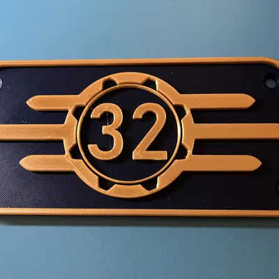 Bảng số nhà Vault-Tec (Không cần AMS)