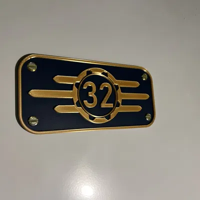 Bảng số nhà Vault-Tec (Không cần AMS)