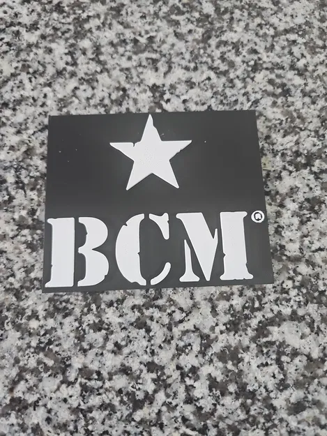 Bảng hiệu treo tường Logo BCM Bravo Company USA in 3D - Image 1