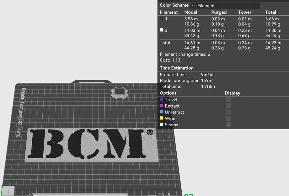 Bảng hiệu treo tường Logo BCM Bravo Company USA in 3D - Image 2