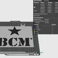 Bảng hiệu treo tường Logo BCM Bravo Company USA in 3D - Thumbnail 3