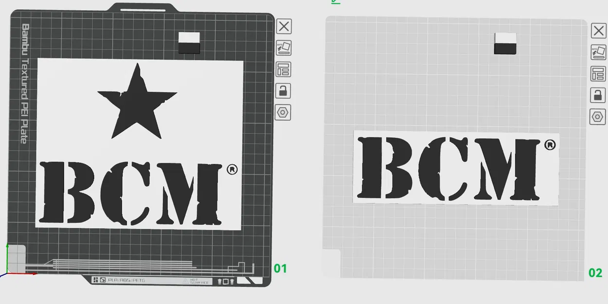 Bảng hiệu treo tường Logo BCM Bravo Company USA in 3D - Image 4
