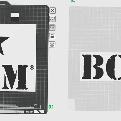 Bảng hiệu treo tường Logo BCM Bravo Company USA in 3D