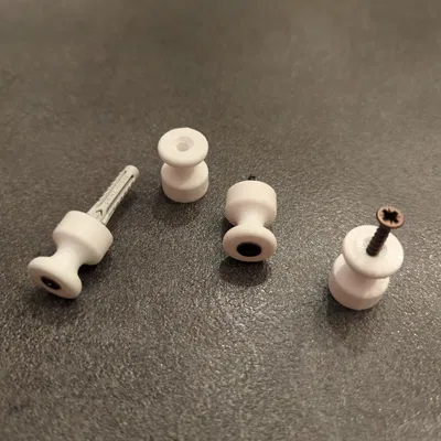 Ceramic Insulator: Sứ cách điện 3D trang trí phong cách vintage