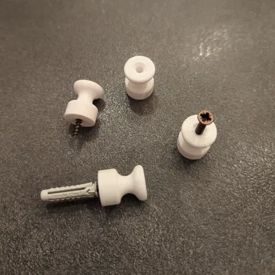 Ceramic Insulator: Sứ cách điện 3D trang trí phong cách vintage