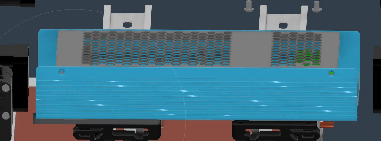 Ngàm gắn DIN Rail cho Meanwell UHP750 (Voron V2.4) - Image 3