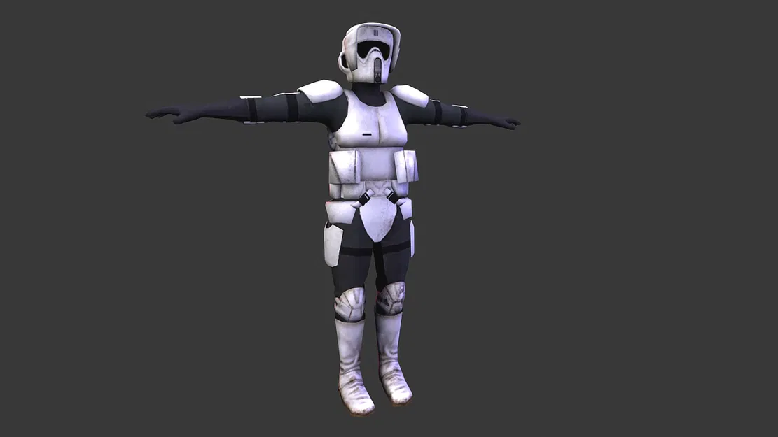 Mô hình Imperial Scout Trooper - Image 1