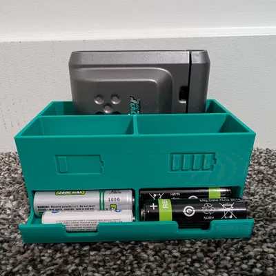 Khay Đựng Pin AA Có Thể Sạc Lại