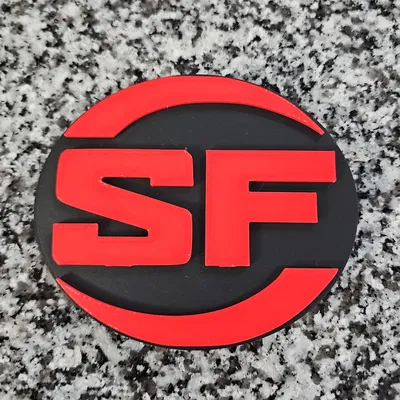 Bảng hiệu treo tường Logo Surefire (SF) 3D cho anh em đam mê