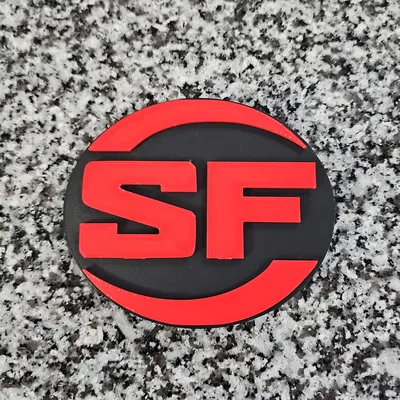 Bảng hiệu treo tường Logo Surefire (SF) 3D cho anh em đam mê