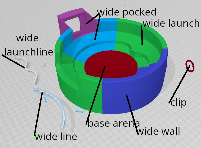 Sân đấu Bey-Arena V2 phiên bản mở rộng (wide) - Image 2
