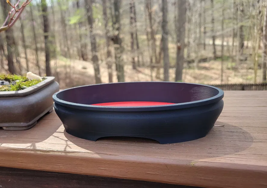 Chậu Bonsai có lưới và tùy chọn dây buộc - Image 2