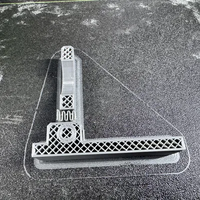 Giá treo chổi/cây lau nhà (Không cần phụ kiện)