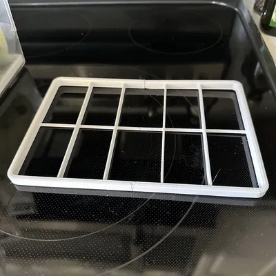 Vách ngăn khay đựng túi trữ sữa tủ lạnh cho Target Brightroom