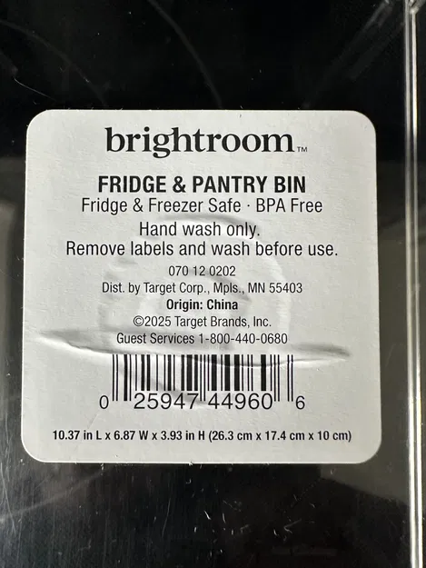 Vách ngăn khay đựng túi trữ sữa tủ lạnh cho Target Brightroom - Image 4