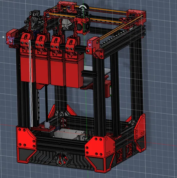 Bộ tăng đưa dây đai trục Y Duender Medusa cho máy in 3D khung 4040 - Image 3