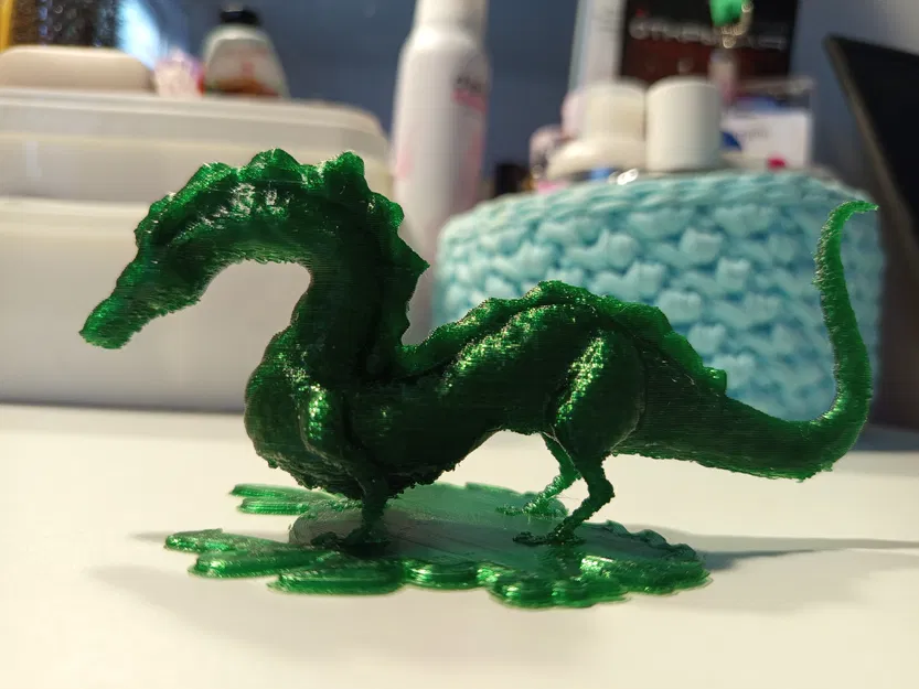 Mô hình rồng Hako (Дракон_Хако) trang trí in 3D đẹp mắt - Image 2