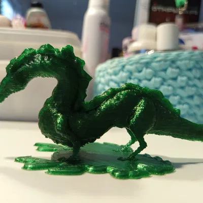 Mô hình rồng Hako (Дракон_Хако) trang trí in 3D đẹp mắt