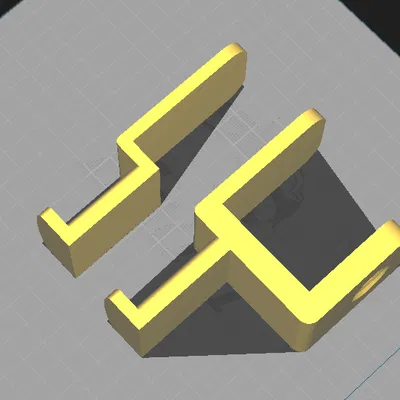 Giá treo tai nghe dạng kẹp - tùy chỉnh độ dày linh hoạt