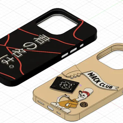 Bộ sưu tập ốp lưng iPhone 15 Pro phong cách Hack Club và Your Name