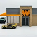 Mô hình Diorama Whataburger tỷ lệ 1/64 cho người sưu tầm xe - Thumbnail 3