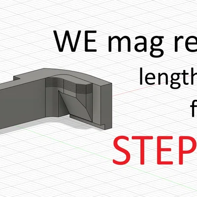 Nút nhả băng đạn WE G17 Gen 3 tùy chỉnh (Mag Release) - File in 3D