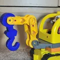 Gầu múc và móc cẩu thay thế cho xe máy xúc đồ chơi - Thumbnail 2