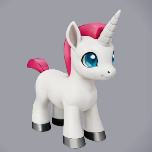 Mô hình đồ chơi Kỳ lân (Unicorn Pony) - Image 1