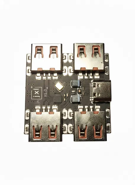 Vỏ hộp cho USB hub 2.0 nhỏ gọn sử dụng chip XL334P4 - Image 1