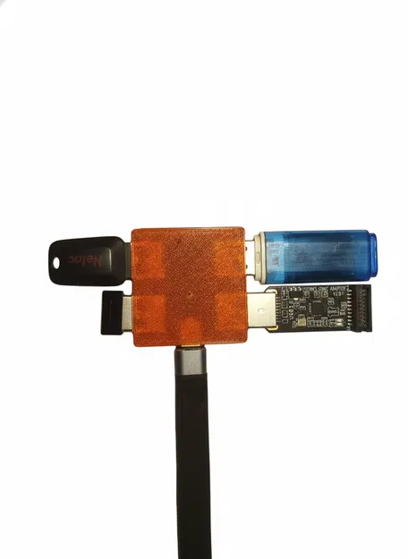 Vỏ hộp cho USB hub 2.0 nhỏ gọn sử dụng chip XL334P4 - Image 2