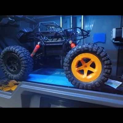 Bánh xe RC 57mm - Phụ tùng xe mô hình in 3D mạnh mẽ