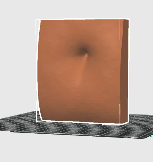Mô hình rốn 3D Belly Button độc đáo cho máy in 3D - Image 1