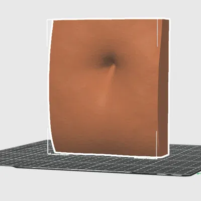 Mô hình rốn 3D Belly Button độc đáo cho máy in 3D