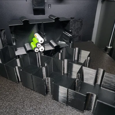 Khay đựng ốc vít kiểu lắp ghép Puzzle