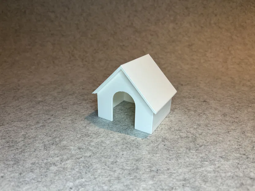 Mô hình chuồng chó thu nhỏ cho nhà búp bê - tỉ lệ 1:18 - Image 1