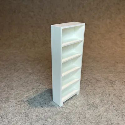 Mô hình kệ sách mini tỉ lệ 1:18 cho nhà búp bê (Dollhouse)