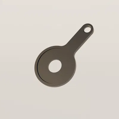 Đồng xu nhựa cho xe đẩy siêu thị - Phụ kiện móc khóa cực tiện lợi