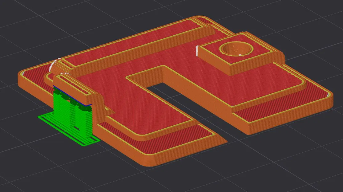 Miếng đệm bàn máy cưa vòng Einhell (430801801068) - Bản in 3D thay thế - Image 2