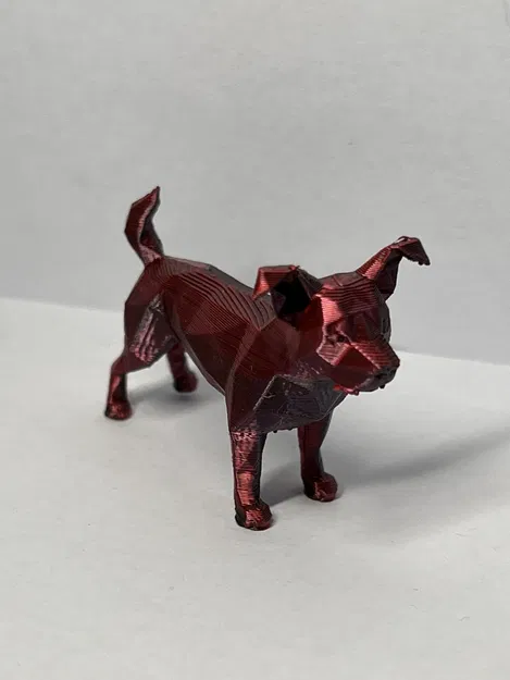 Mô hình Chó đứng Lowpoly #1 - Image 2