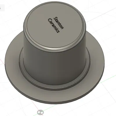 Khuôn in 3D tạo hình Tumbler cho kỹ thuật đúc rót gốm