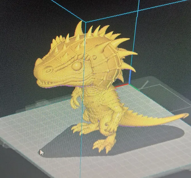 Mô hình rồng chiến binh Boynuzlu Sılahsor in 3D độc đáo - Image 1