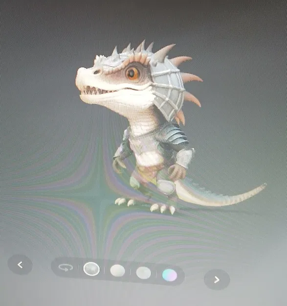 Mô hình rồng chiến binh Boynuzlu Sılahsor in 3D độc đáo - Image 2