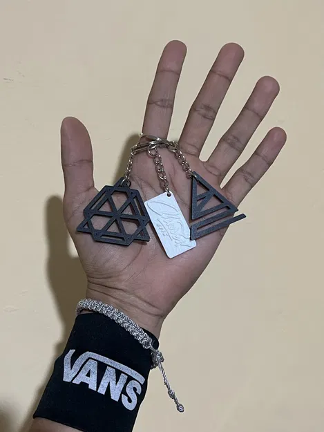 Bộ Móc Khóa Ataraxia Charles Ans Cá Tính Cho Fan Âm Nhạc - Image 1