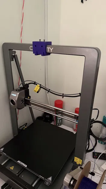 Ngàm gắn giá đỡ cuộn nhựa trên đỉnh cho Ender 3 V3 Plus - Image 1