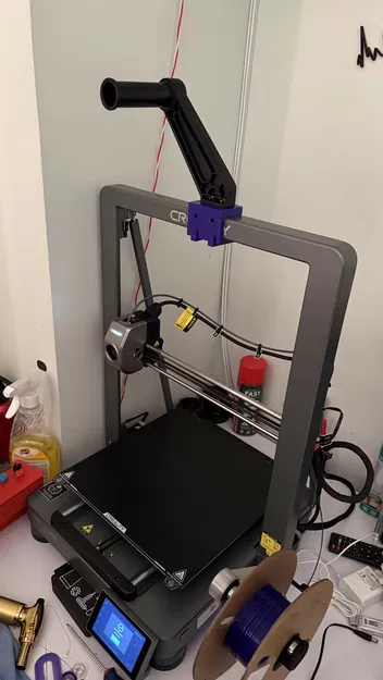 Ngàm gắn giá đỡ cuộn nhựa trên đỉnh cho Ender 3 V3 Plus - Image 3