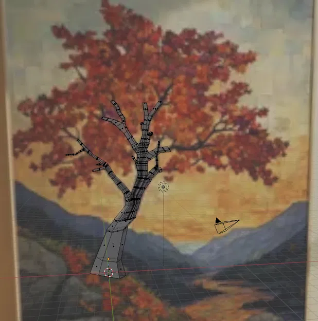 Mô hình trang trí 3D Strong Roots Candle đầy nghệ thuật - Image 1