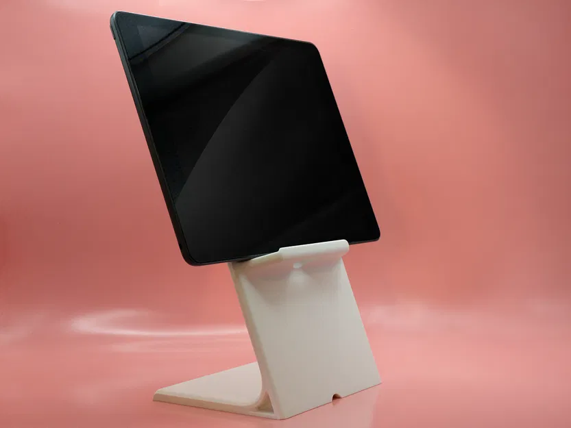 iPad Tablet Stand R by Pork3D.com - Đế nâng máy tính bảng chắc chắn - Image 3