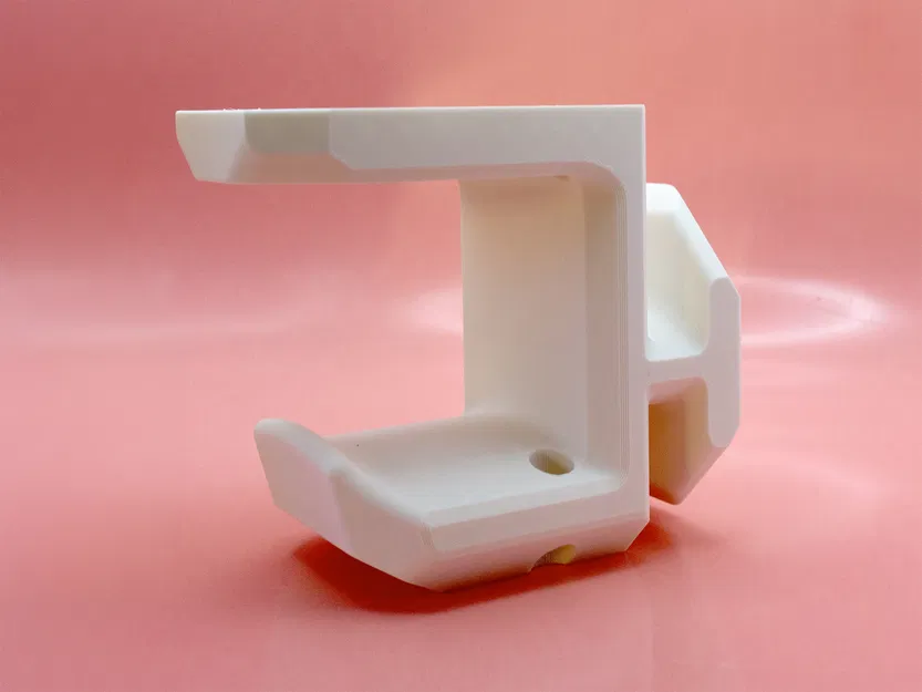 Móc treo tai nghe kèm quấn dây cáp gắn dưới bàn - Pork3D.com - Image 3